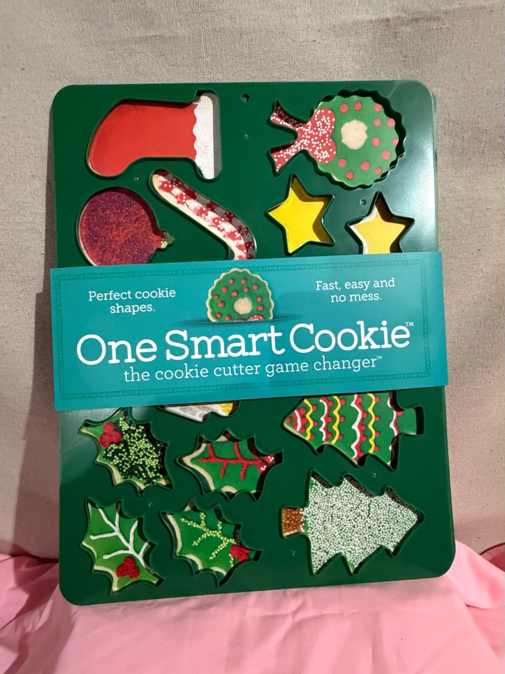 Green Holiday Cookie Cutter Set